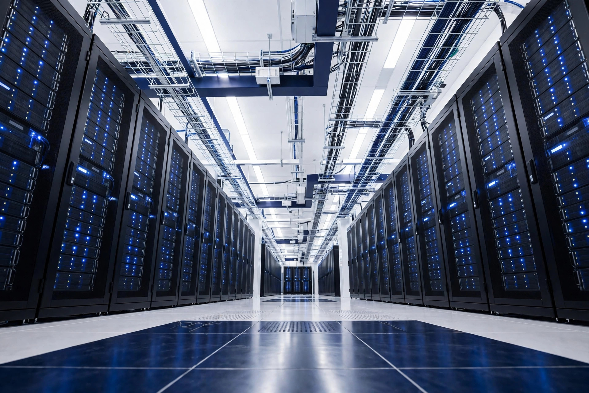 Data center aisle